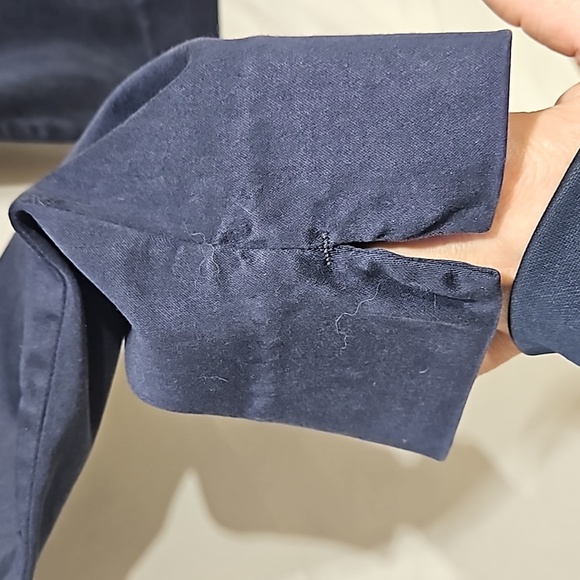 Level 99 Navy Blue Business Casual Pants, Straight Leg, Stretch, Sz 29 - Picture 4 of 13